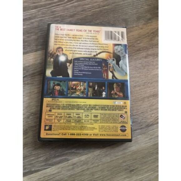 Night at the Museum 2: Battle of the Smithsonian (DVD 2009) . New- Sealed - Picture 3 of 4
